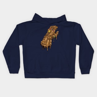 Melted Infinity Gauntlet Kids Hoodie